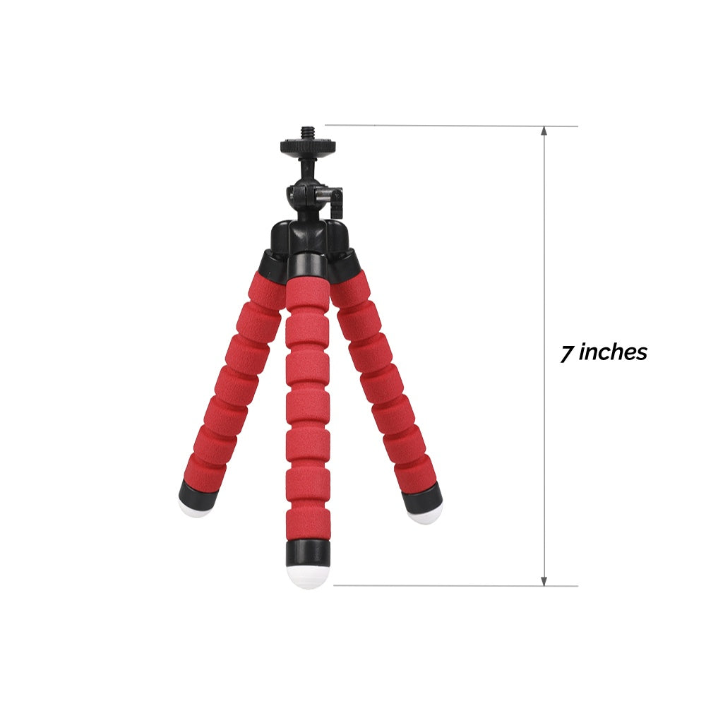 Flexible Small Octopus Mini Tripod - Bluetooth Remote Stand Holder I Phone