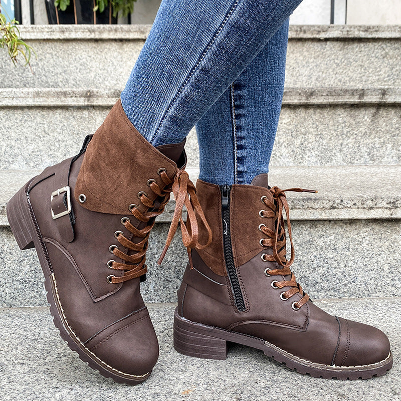 Lace-up Winter Boots for Women
