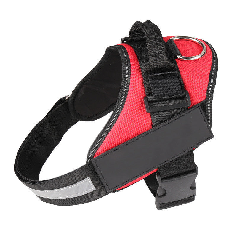 Custom No-Pull Reflective Dog Harness – Personalized Breathable Adjustable Pet Vest for Small & Large Dogs