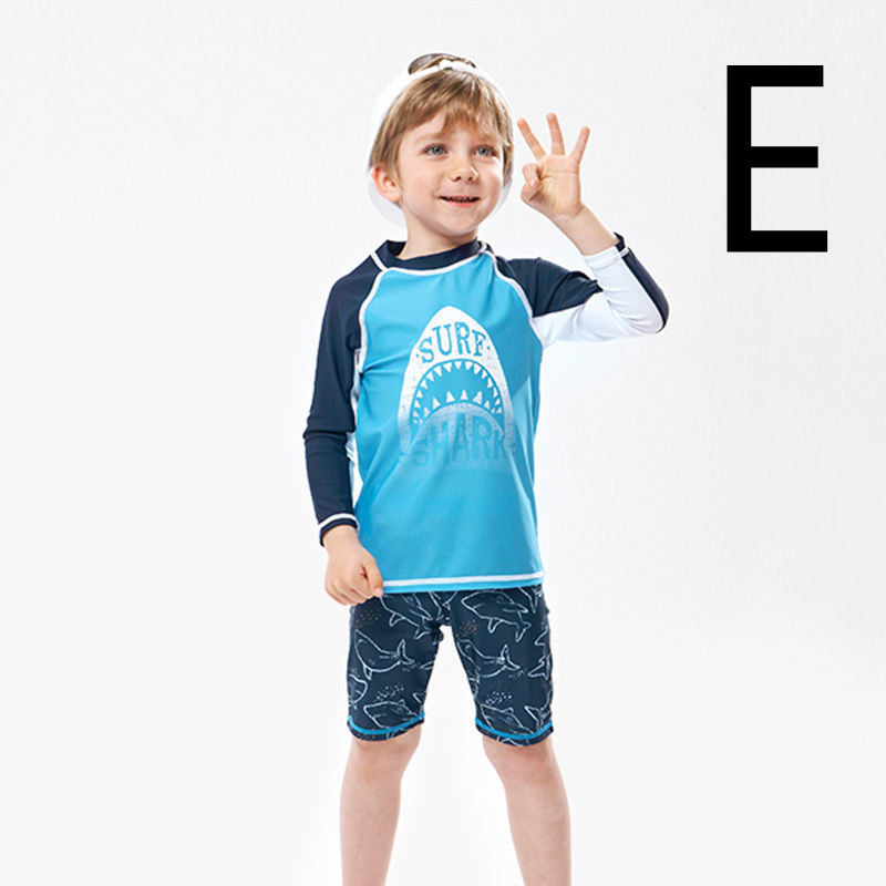 Children's Swimsuit-  Boys Split Boy Quick-Drying Swimsuit