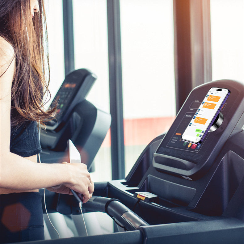 Intelligent Mobile Phone Holder - Double-Sided Car Mount Magnetic Universal Adsorption Bracket Vacuum Adsorption Stable For Phone