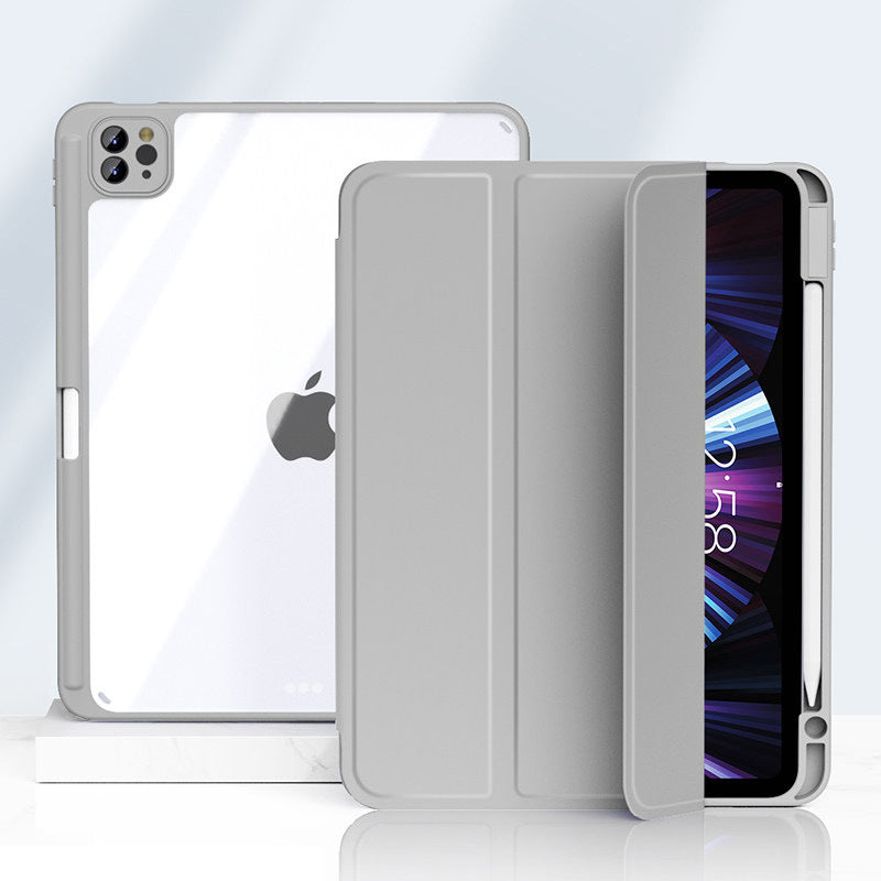 Magnetic Split Protective Case With Pen Slot - Compactible with Apple
