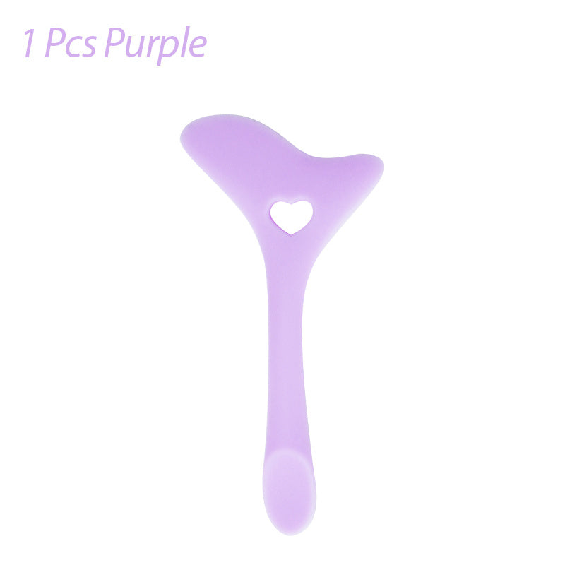 Silicone Eyeliner Stencil Wing Tip Mascara Drawing Lipstick Aid Face Cream Applicator For Beginners Makeup Tool Eyeliner Stencils Silicone Winged Tip Eyeliner Aid Eyebrow Pencil Stencil Reusable - JumoShop