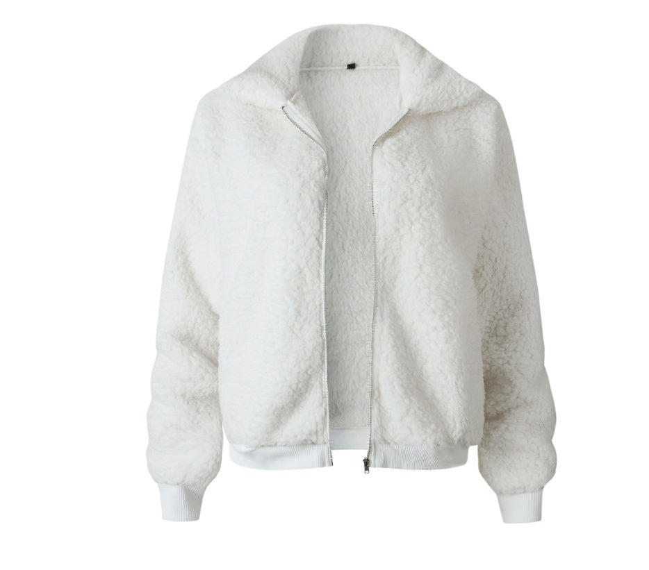 Women Long-sleeved Cardigan- Wild Shirt Jacket