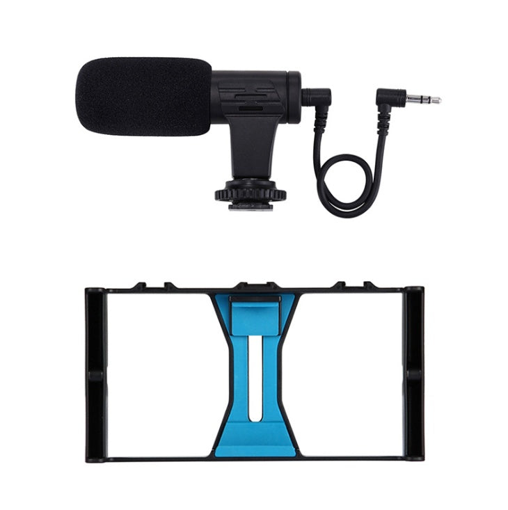 Mobile Photography Set - Mobile Live Rabbit Cage Set Microphone Tripod with Supplementary Light - JumoShop