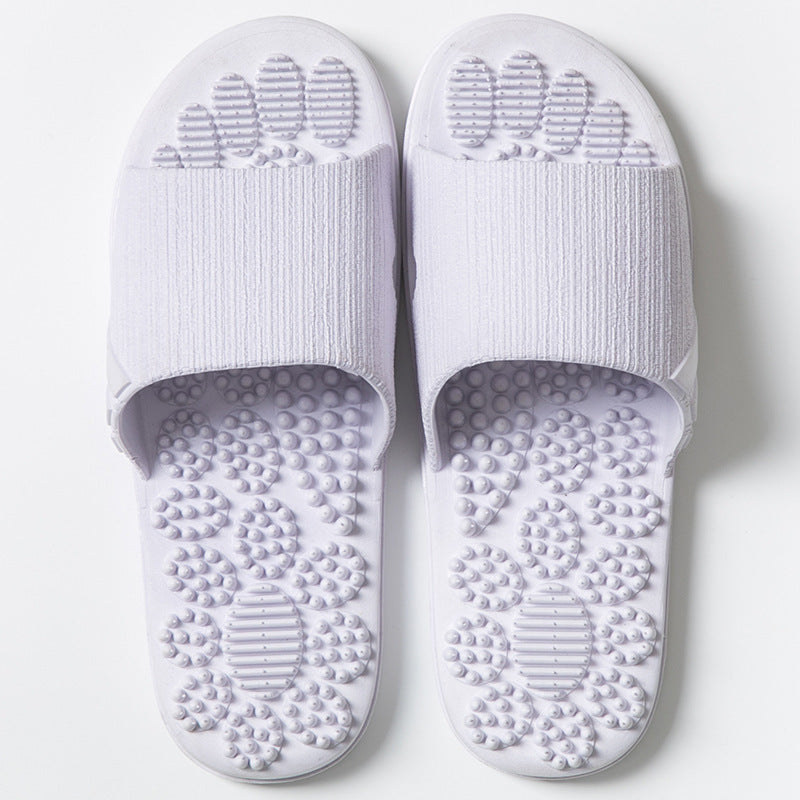 Reflexology Foot Massage Slippers -- Bath Slippers Tension Relief Acupuncture Feet Massager Household Slipper Foot Health Care