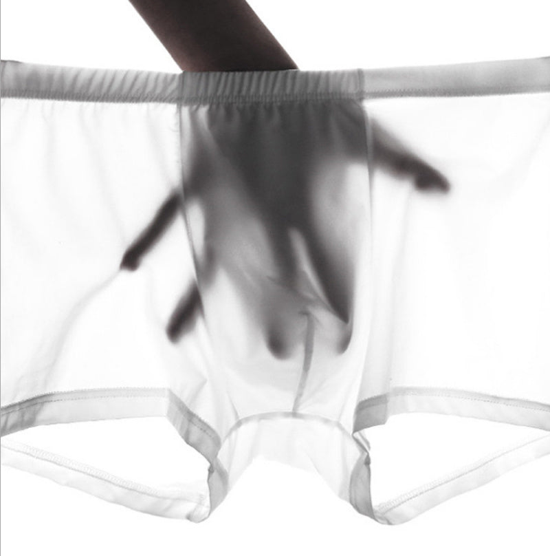 Ice Silk Seamless Men Boxers - Luxury Boxers Underwear