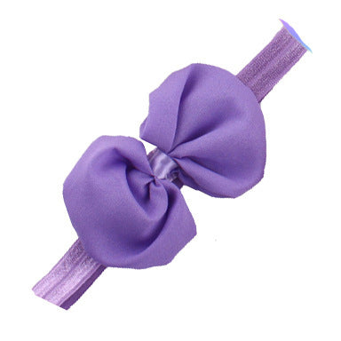 Pretty Solid Color Baby Hair Band