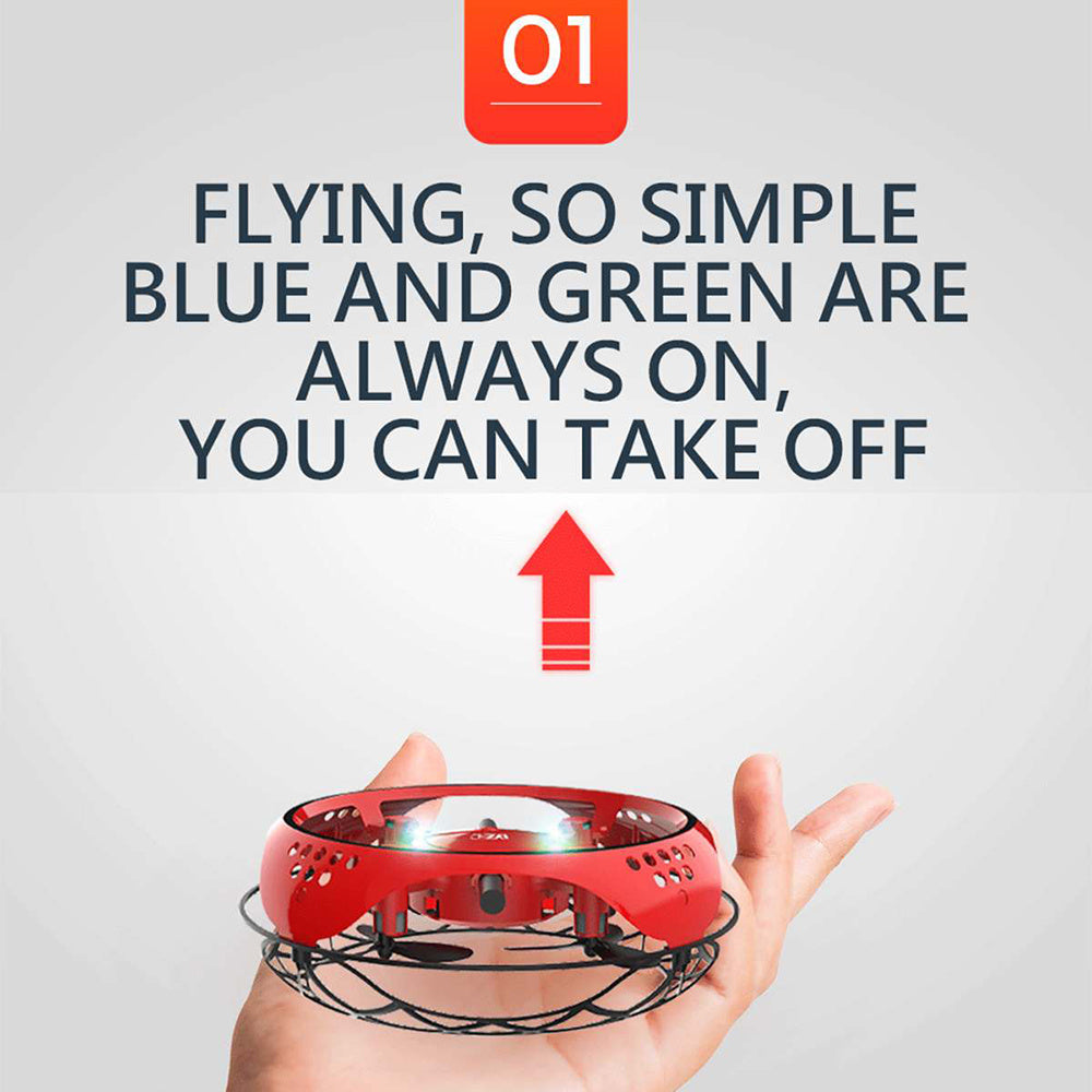 L101 UFO Interactive Drone Quadcopter Intelligent Fly Hand Control Helicopter Children Magic Dron Toy