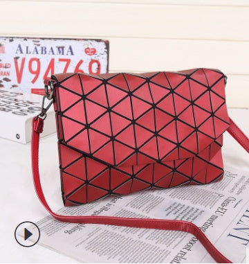 Trending Rhombic Bag - shoulder diagonal package