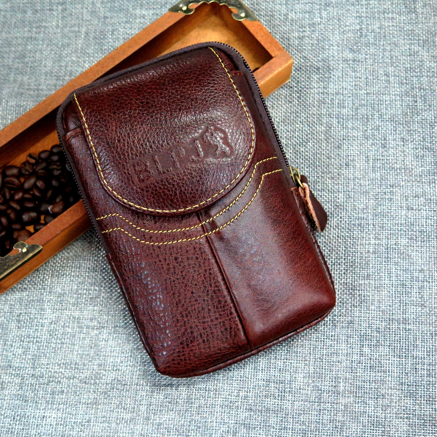 Multifunction Leather Belt and Handbag