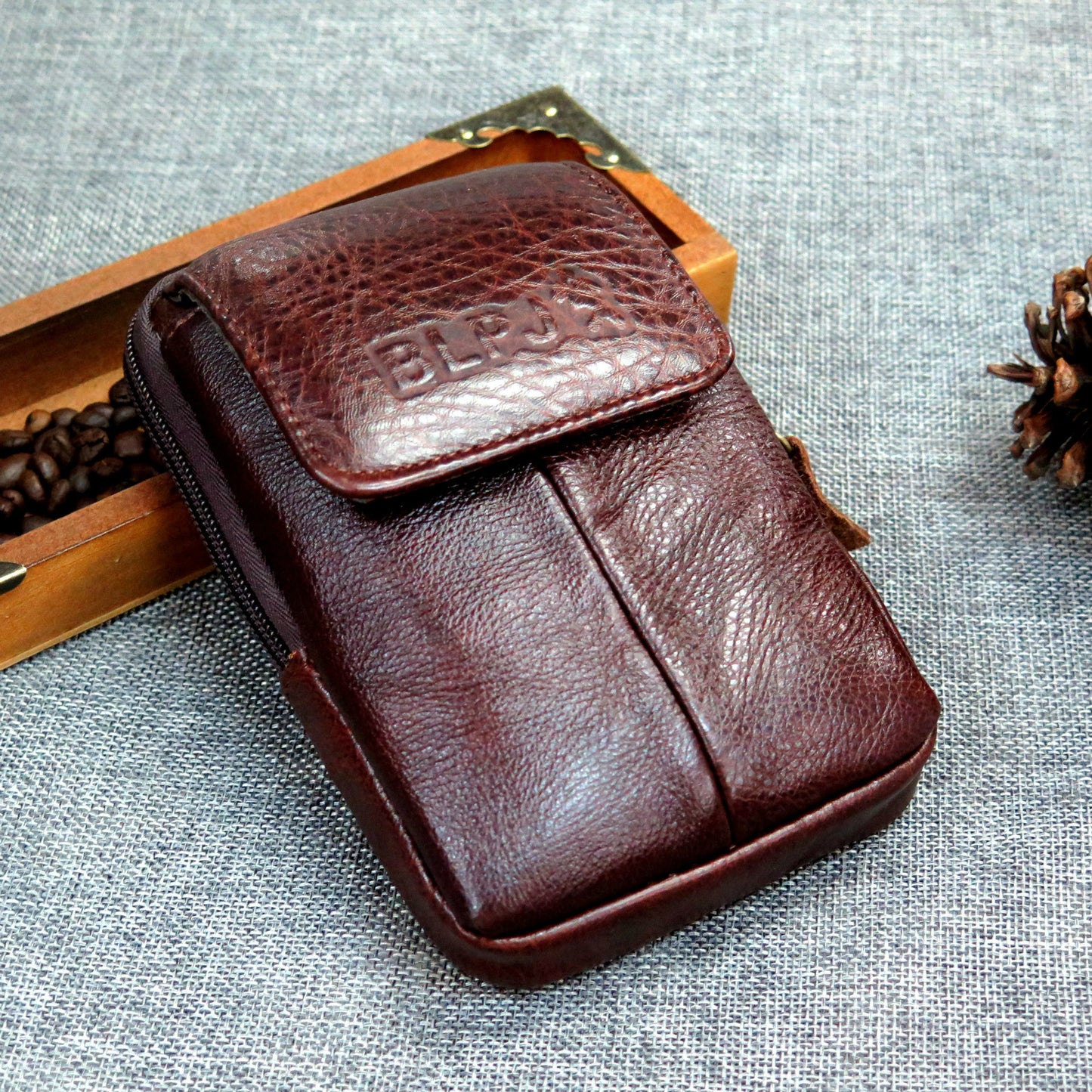 Multifunction Leather Belt and Handbag
