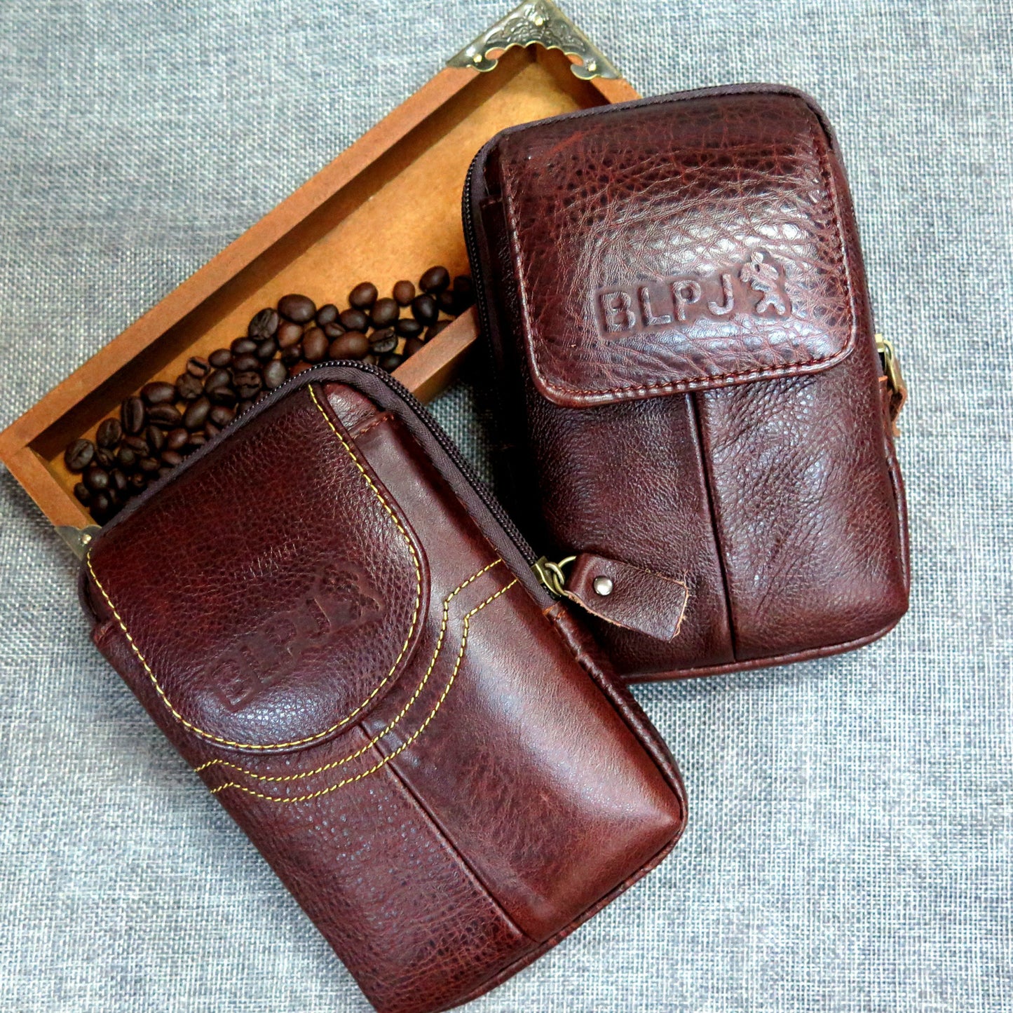 Multifunction Leather Belt and Handbag