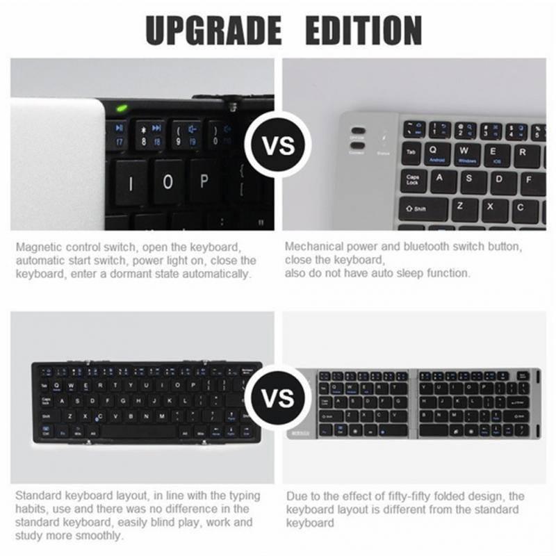 Intelligent Pocket Folding Keyboard - Travel Edition
