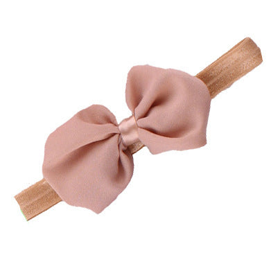 Pretty Solid Color Baby Hair Band