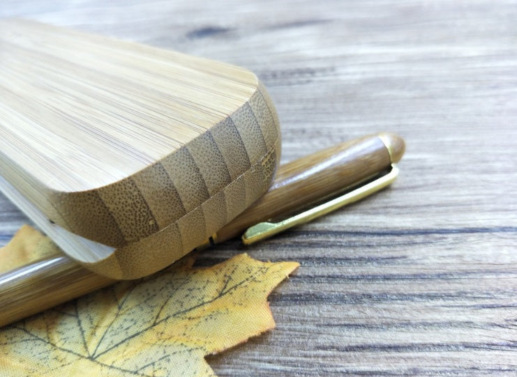 Bamboo Pen - Customer Gift Hard Pen Neutral Bamboo Pen