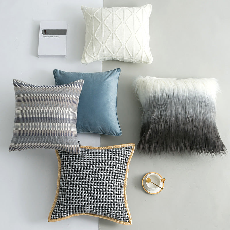 Home Furnishing Pillow - Sofa Cover Decorative Cushion Pillow