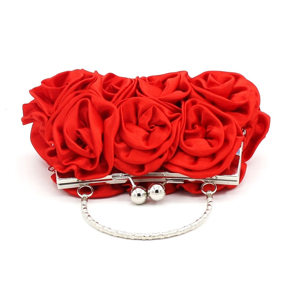 Hand-Held Rose Bag - Dinner Bridal Bag