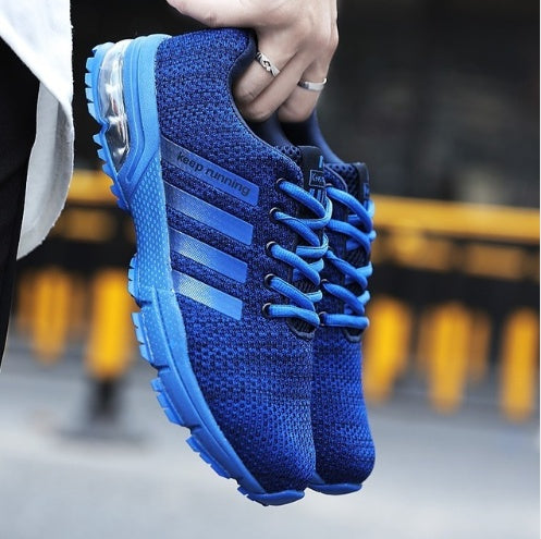 Best Selling Couple Sports Shoes - Breathable Mesh Outdoor Men and Women Running Shoes