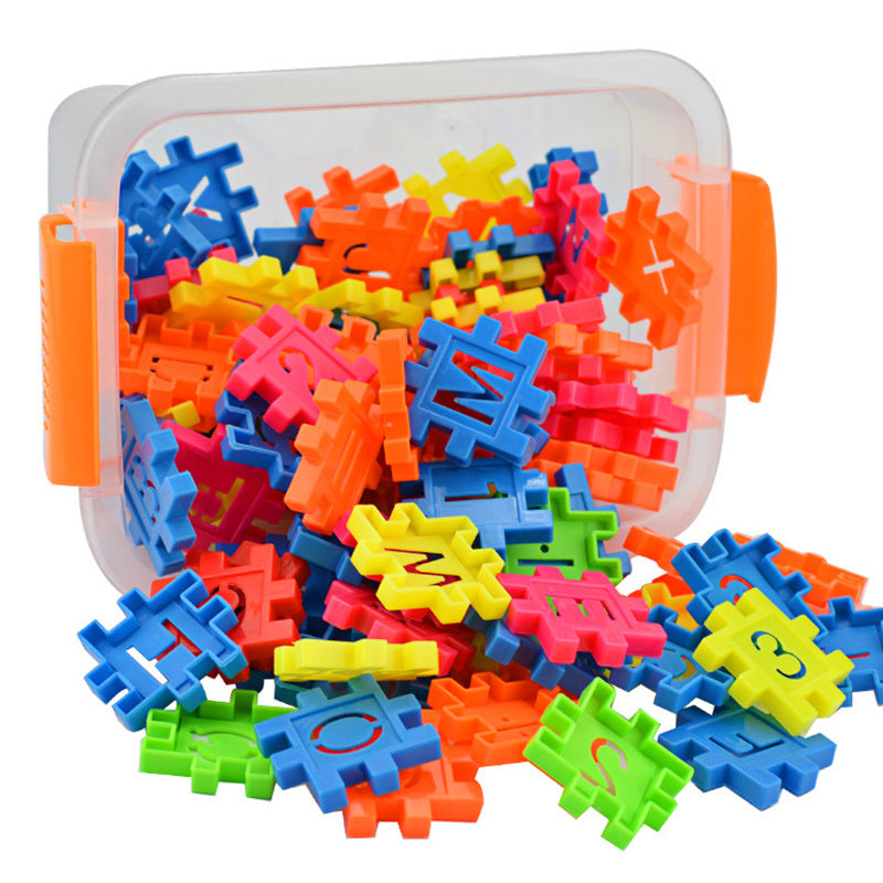 110pcs DIY 3D Mosaic Building Blocks Set – Educational Toy for Kids (Multicolor) - JumoShop