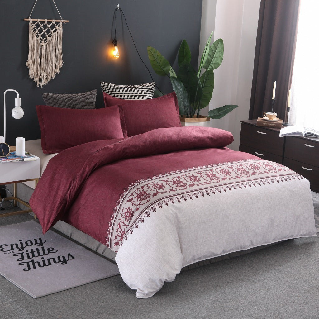 Simple Plain Bedding