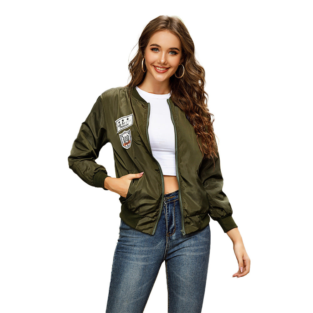 Decal Baseball Jacket - Sport Jacket