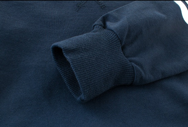 Boy's Long Sleeve Round Neck Pullover