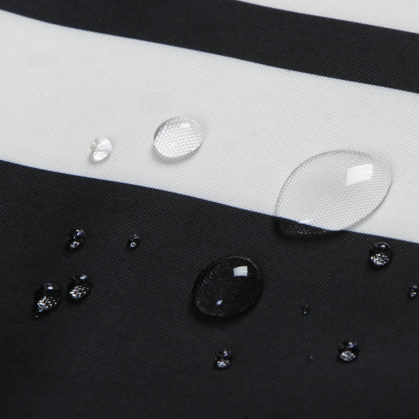 Waterproof Shower Curtain - Spring Spun Polyester Shower Curtain