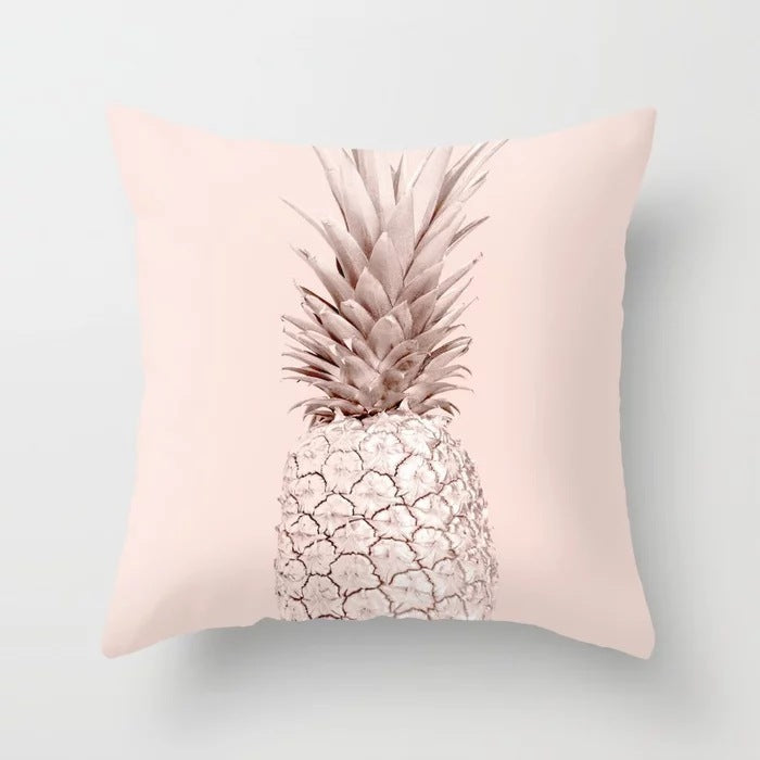 Pink Sofa Cover - Cushion Pillowcase