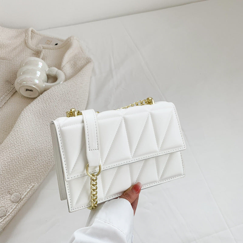 Small Square Bags - Fashion Chain Crossbody Shoulder Bag
