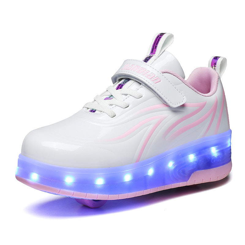 Light Charging Pulley Shoes - Single And Double Wheels
