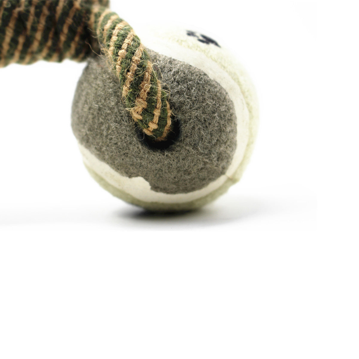 Pet Dumbbell Rope Tennis Ball Chew Toys Teeth Cleaning - JumoShop