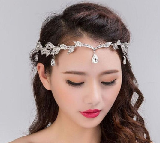 Eyebrow Pendant Rhinestones Headdress