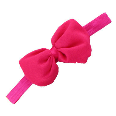 Pretty Solid Color Baby Hair Band