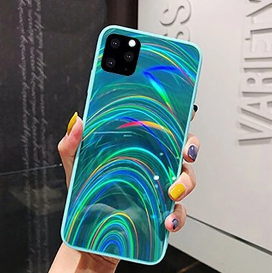 Rainbow Mirror Soft Phone Case