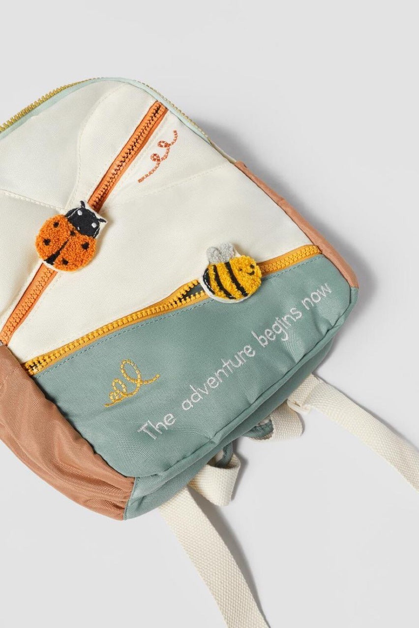 Children's Decorative Color Matching Shoulders Bag