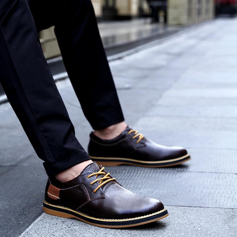 Large Size Leather Shoes for Men