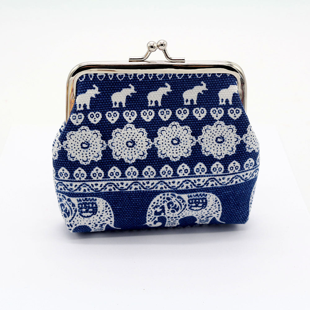 New National Wind Zero Coin Purse -  Lady's elephant small wallet