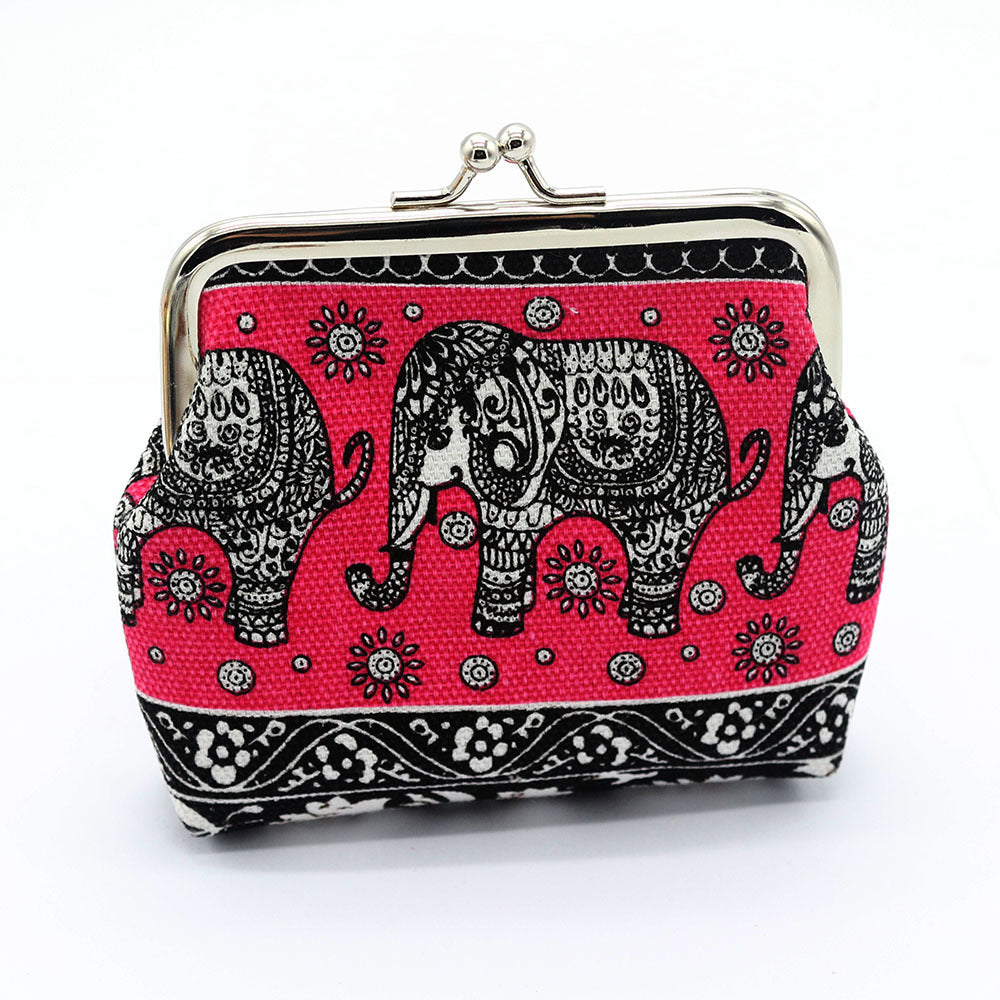 New National Wind Zero Coin Purse -  Lady's elephant small wallet