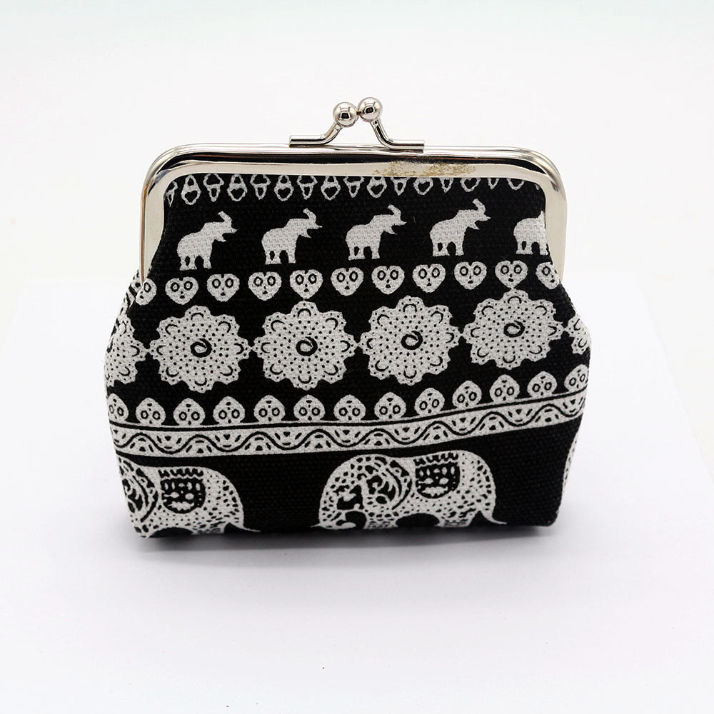 New National Wind Zero Coin Purse -  Lady's elephant small wallet