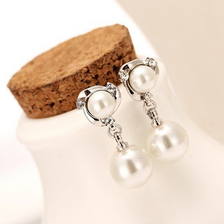 Fringed Diamond Earrings