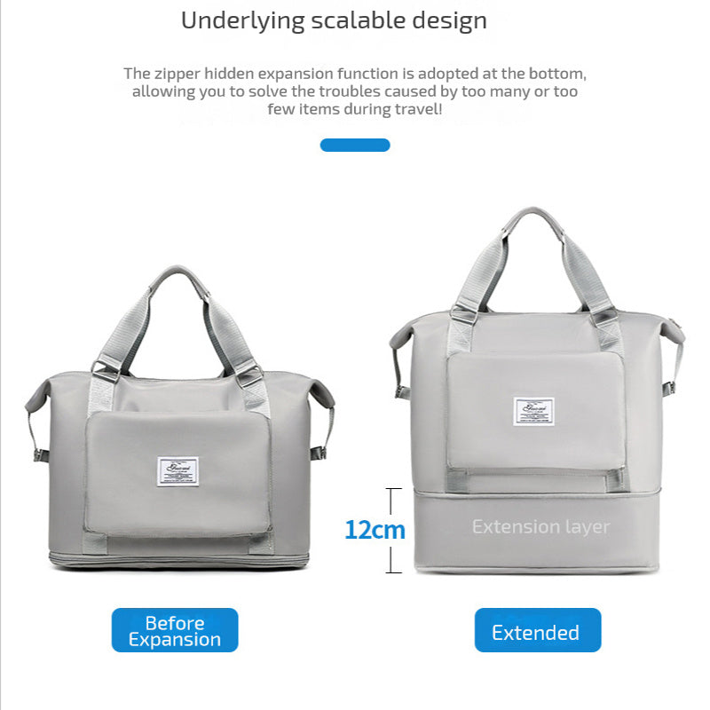 Folding Travel Bags For Backpack - Handbag Sholder Bag Gym Fitness Weekender Overnight Women