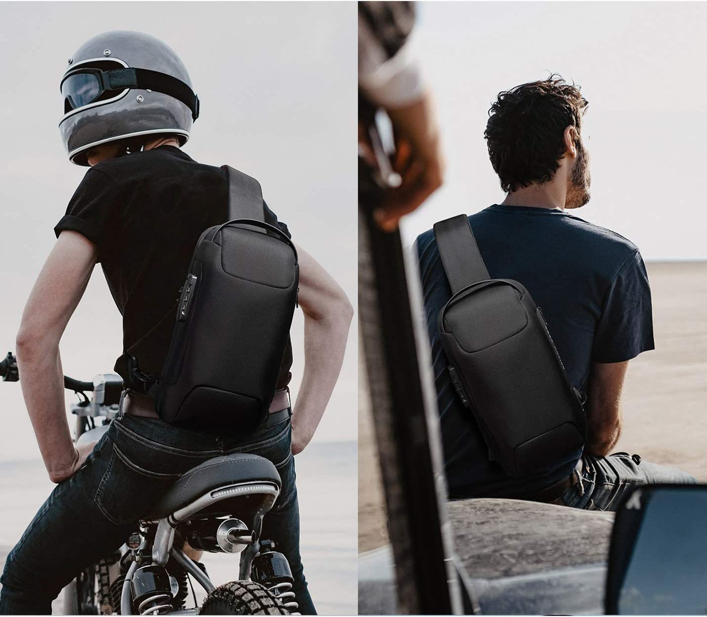 Sling Bag - Waterproof Men's Chest Bag