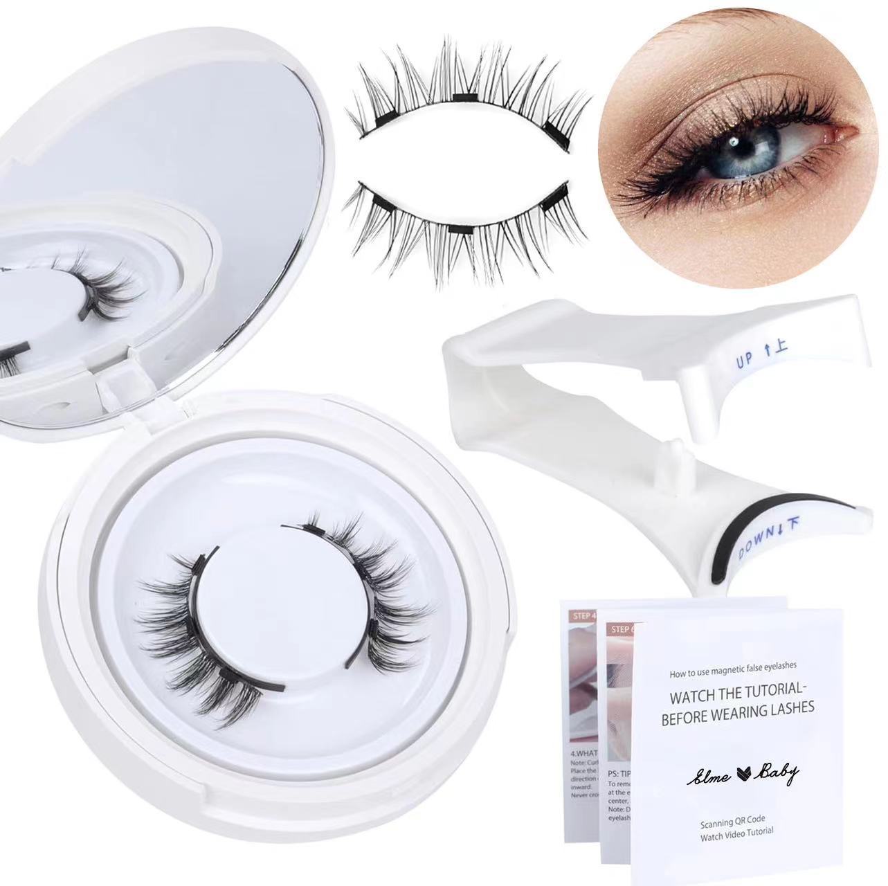 Magnetic Suction False Eyelashes - Little Devil Supernatural Magnet Suit