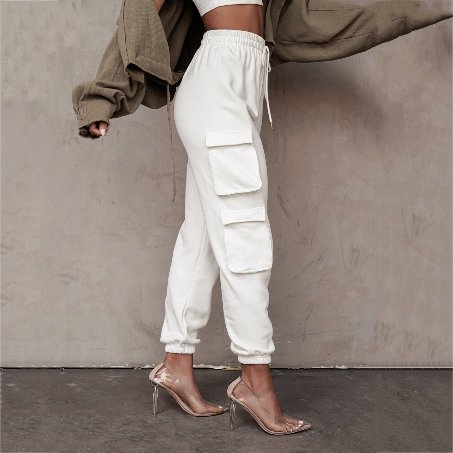 Women Joggers Pants Trouser - Winter Womens Hoodie Pants Sports Pants Lady