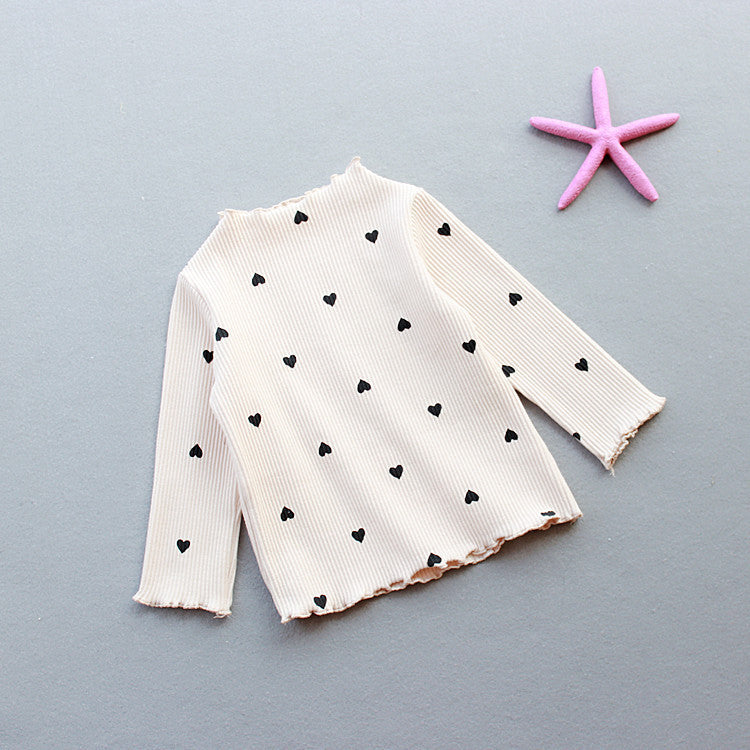 Love Long-Sleeved T-shirt - Children's bottoming shirt
