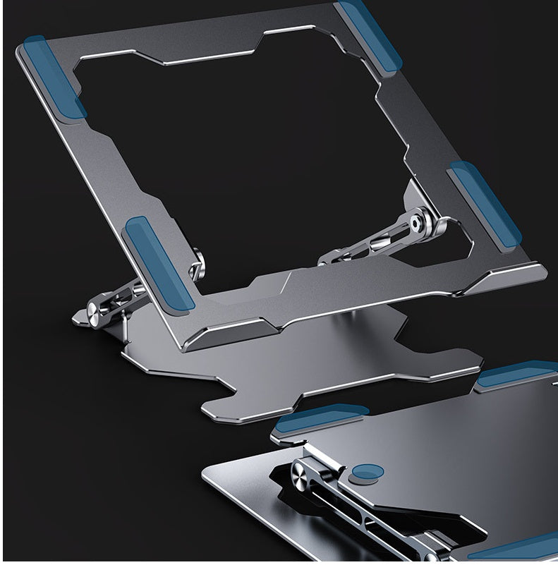 Adjustable Laptop Stand - Portable Computer Stand, Aluminum Alloy Laptop Riser Compatible Laptop Stand Holder