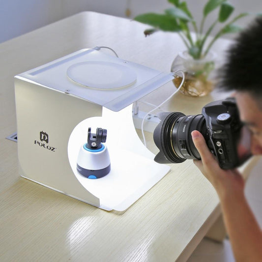 Mini Foldable Portable Studio - 2 LED Panels - JumoShop