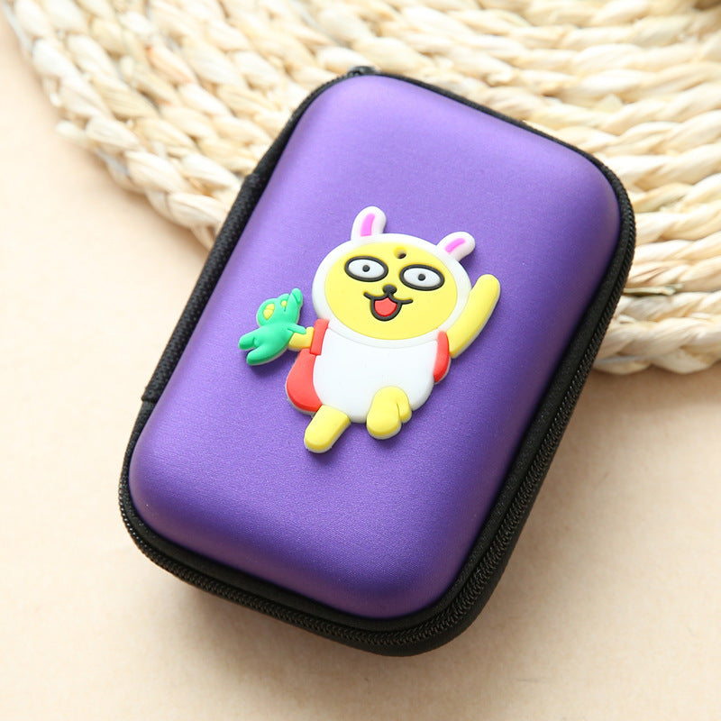 Direct Selling Cute Cartoon Mini Wallet & Earphone Charger Box – Coin Handbag Organizer