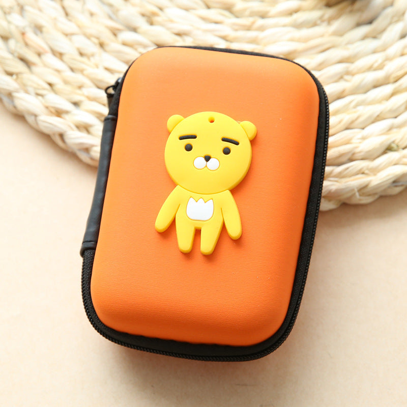 Direct Selling Cute Cartoon Mini Wallet & Earphone Charger Box – Coin Handbag Organizer